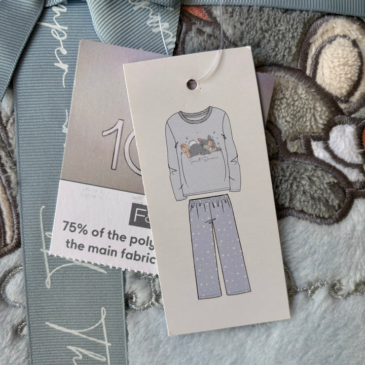F&F Rabbit Fleece Pyjama
