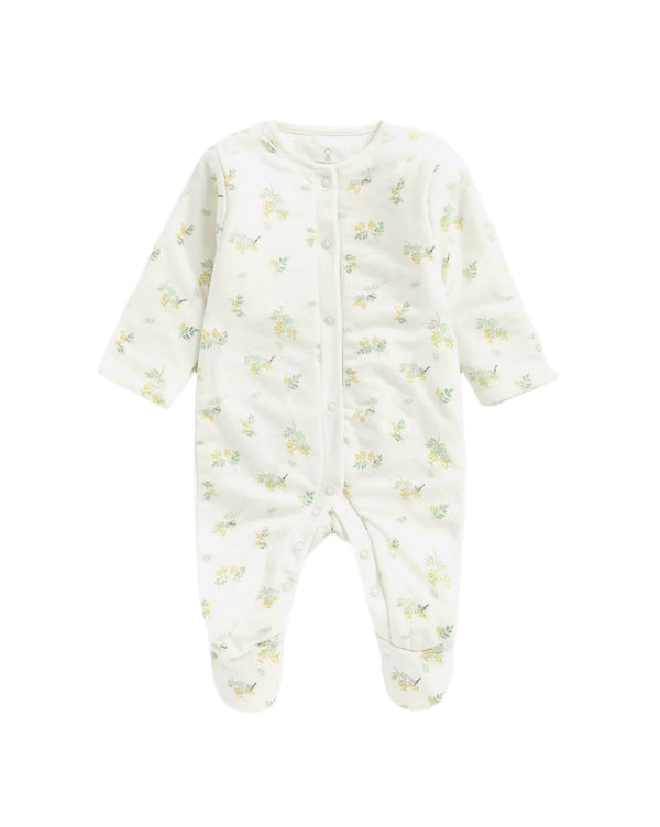 Mothercare Floral Print Sleepsuit with Snap-Button Closure 2.5 Tog (18-24 months)