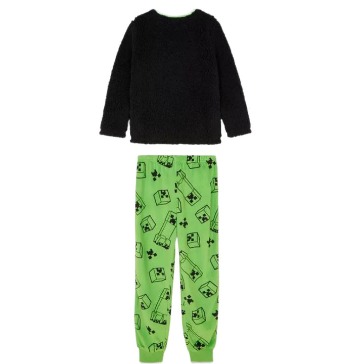 Primark Fleece Minecraft Long Sleeve Pyjama