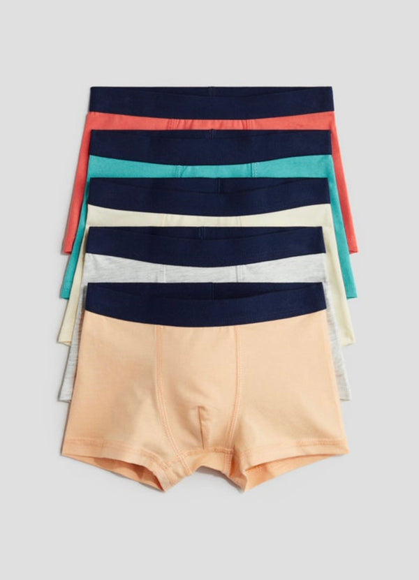 H&M 5 Pack Boxers Short 100% Cotton (2-4 years)
