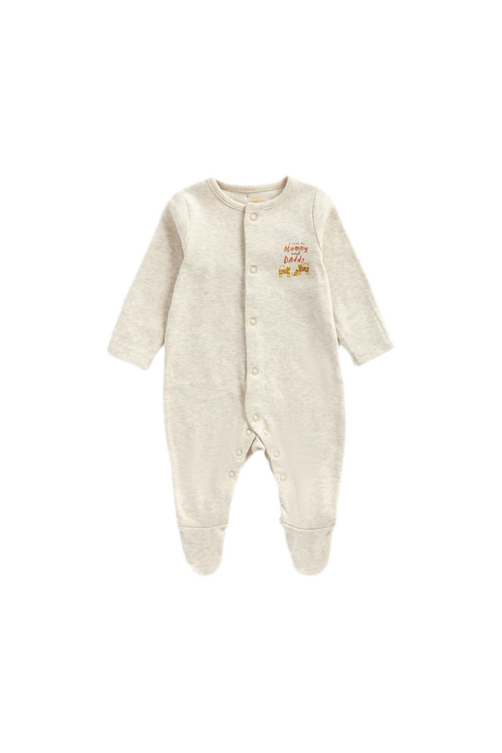 Mothercare Lion Full Sleeves Sleepsuits - Pack of 3(24-36 Months )