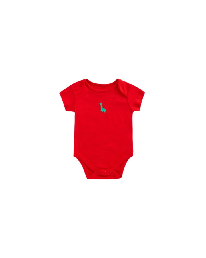 Mothercare Unisex Bright Short Sleeves Bodysuit  - Pack Of 3