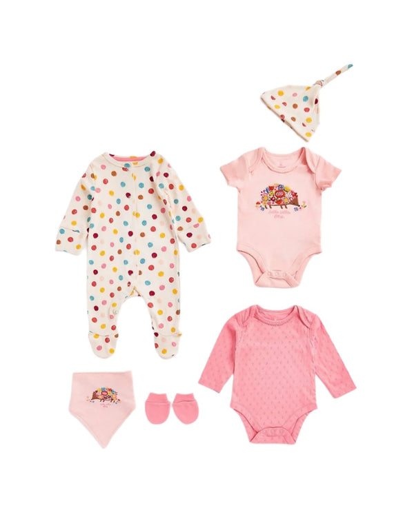 Mothercare Uk Girls 6 Piece Set Hello Little One