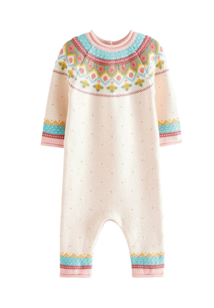 Next Uk Knit Baby Girl Romper (1.5-2 Years)