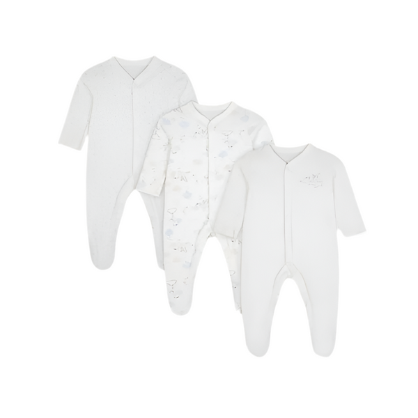 Mothercare Special Delivery Sleepsuit - Pack Of 3 (12-18 months)