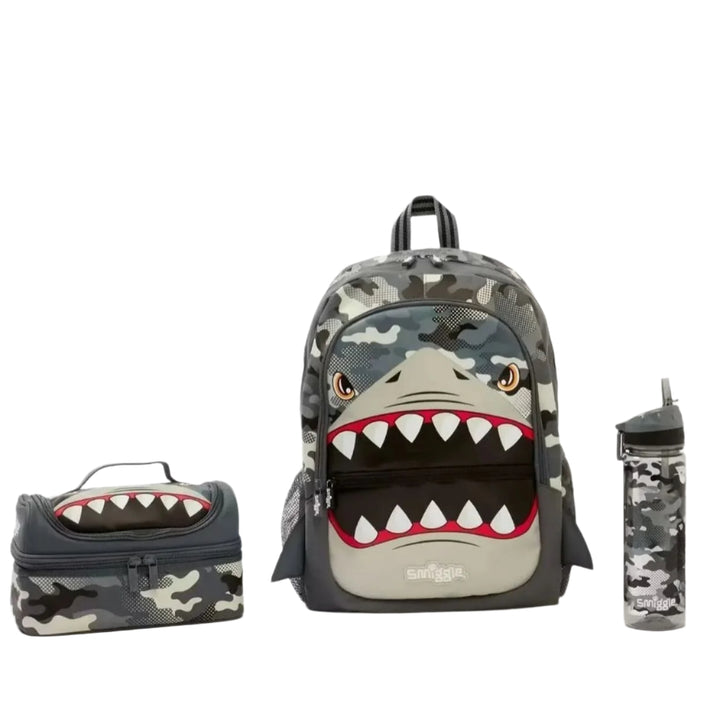 Smiggle 3 Zipped Pack Bag