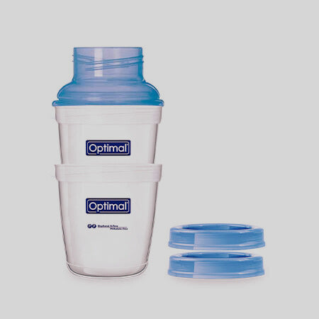 4 Optimal Wide Neck Food & Milk Storage Cups