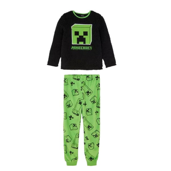 Primark Fleece Minecraft Long Sleeve Pyjama