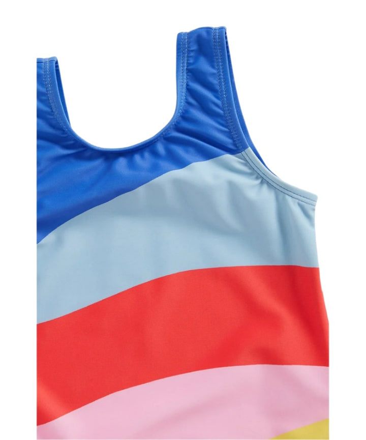Mothercare Girls Multicolored Frill Swimsuit