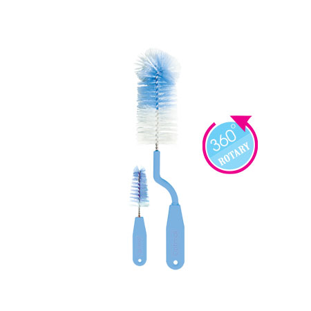 B1 Optimal Rotary Bottle And Nipple Brush Set