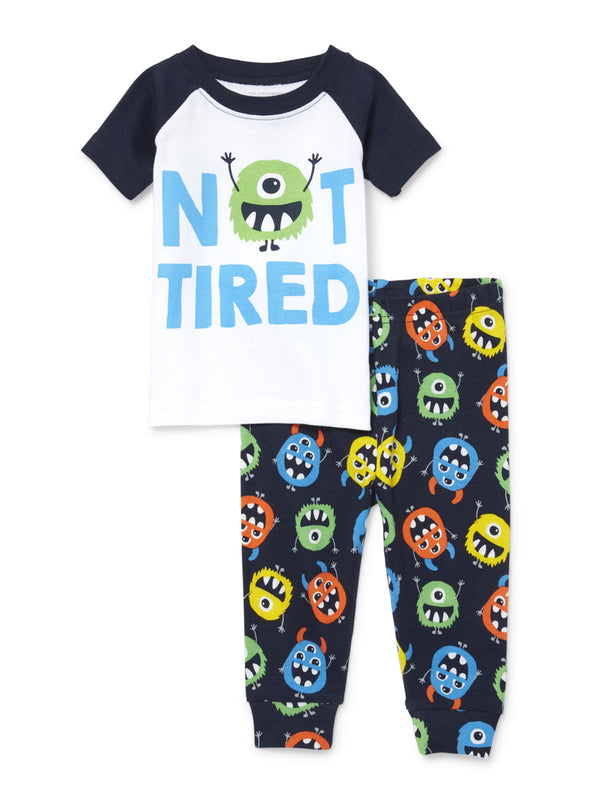 The Children Place Pyjama Not Tired (0-3 months)