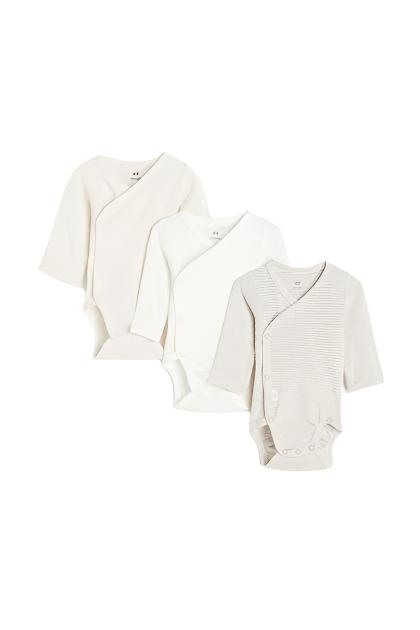 Strips Long Sleeve Bodysuit