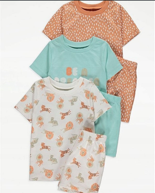George Uk Be a Dreamer 3 Pack Cotton Set (9-12 months)