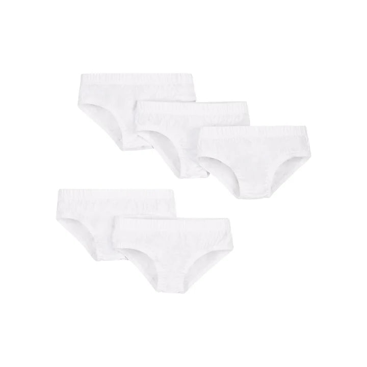 Mothercare Uk White Bried 5 Pack White (5-6 years 116cm)