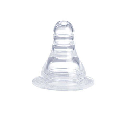 N1 Optimal Narrow Neck Silicone Nipple 6+ (2Pcs)