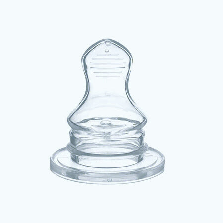 N4 Optimal Narrow Neck Orthodontic Silicone Nipple 6+(2Pcs)