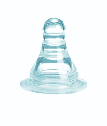 N4 Optimal Narrow Neck Silicone Nipple 6+ (2Pcs)
