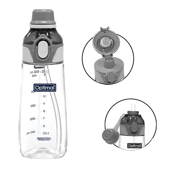 S3 Optimal 2in1 Spout & Straw Tritan Cup – 650 ml