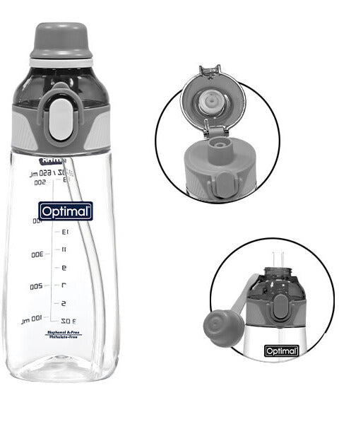 S4 Optimal 2in1 Spout & Straw Tritan Cup – 650 ml