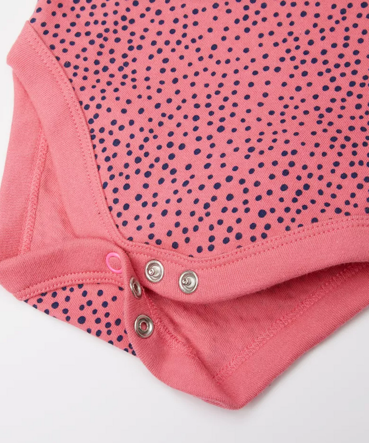 Mothercare Bodysuits Apple pink