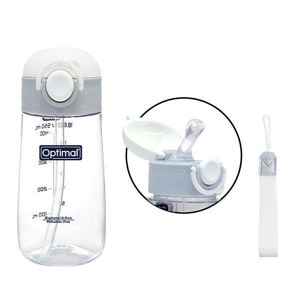 T2 Optimal Tritan silicone straw cup -550 ml