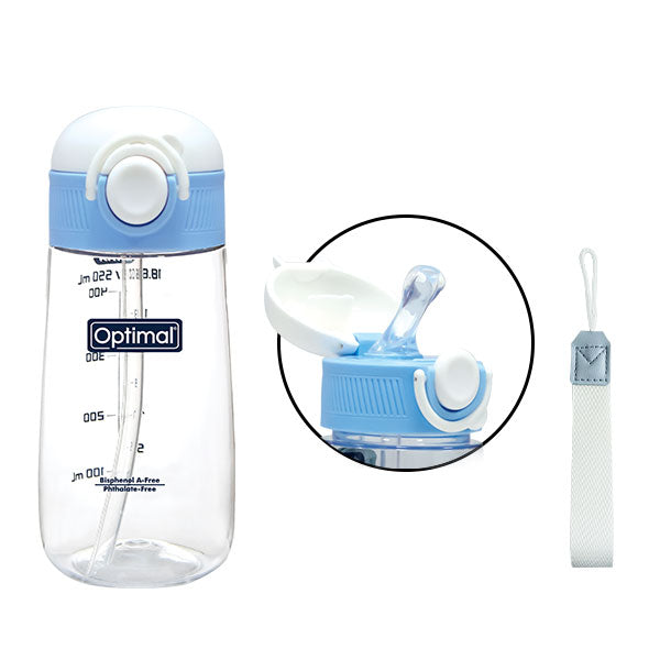 T3 Optimal Tritan silicone straw cup -550 ml