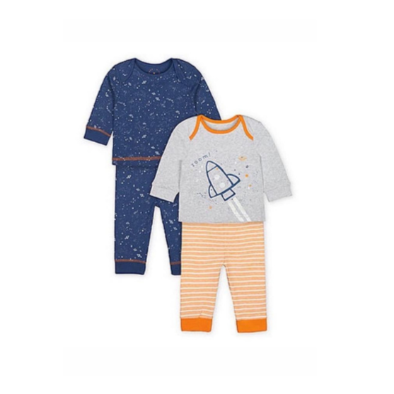 Mothercare Pyjama Long Sleeve Space Explorer (newborn)
