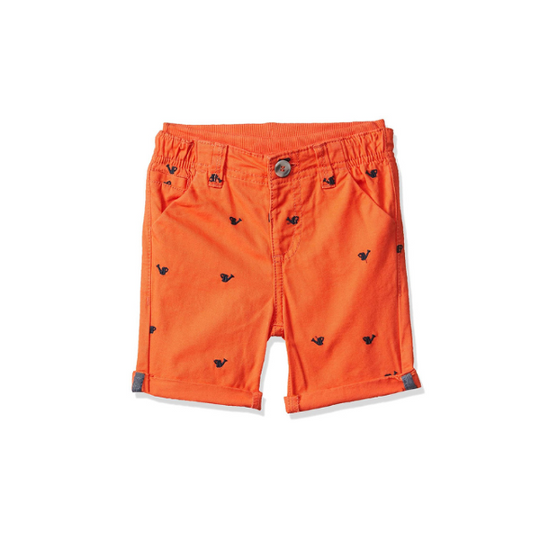 Mothercare Orange Boys Short (1-3 Months / 6.5 KG)