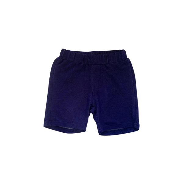 Twenty 4 Navy Cotton Boys Shorts (9-12 Months )