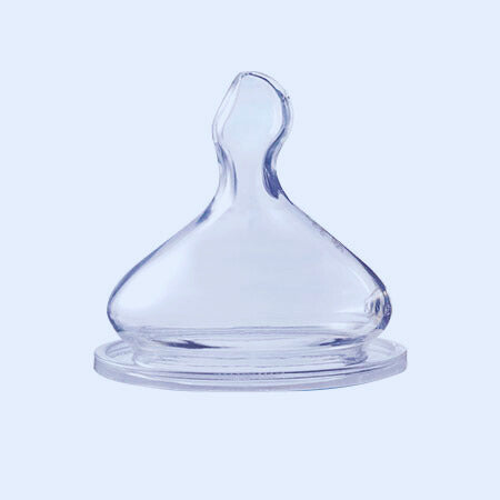 W2 Optimal Wide Neck Orthodontic Silicone Nipple 6+(2Pcs)