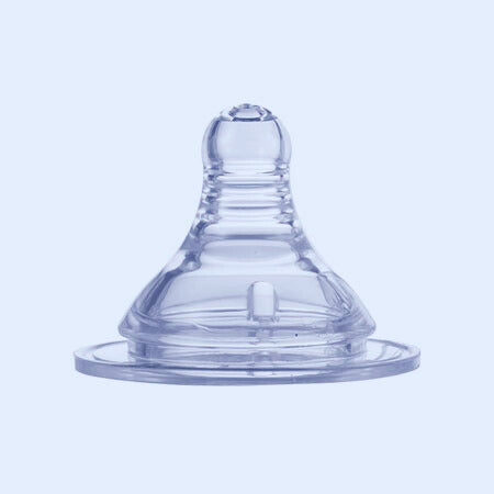 W2 Optimal Wide Neck Silicone Nipple 6+ (2Pcs)