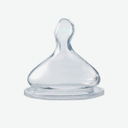 W4 Optimal Wide Neck Orthodontic Silicone Nipple 6+(2Pcs)