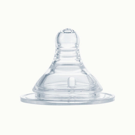 W4 Optimal Wide Neck Silicone Nipple 6+ (2Pcs)