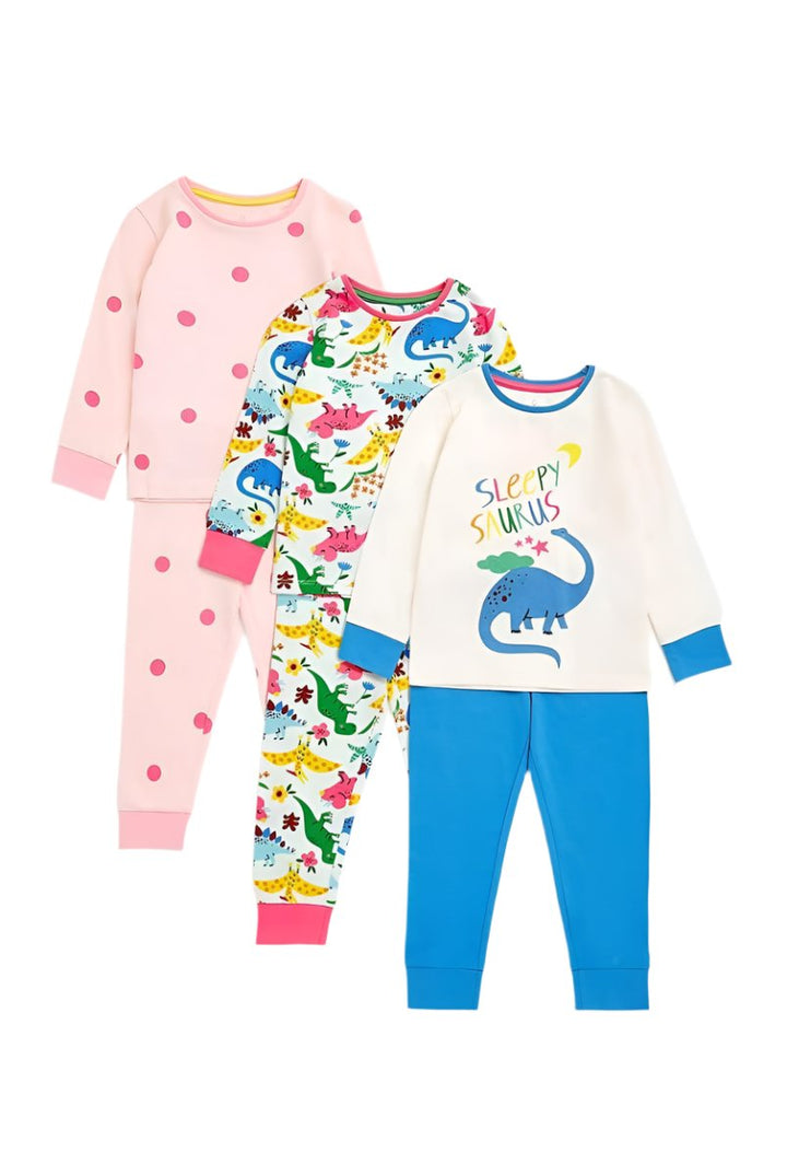 Mothercare Sleepy Girl Long Sleeve Pyjama Set