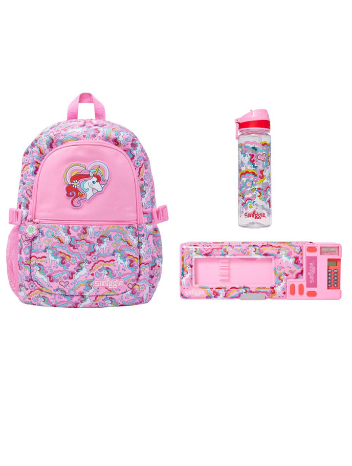Smiggle unicorn Girl Bag 3 Pieces 