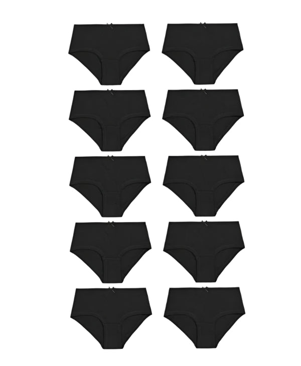 Next 10 Pack Girls Hipster (5-6, 7-8 years)