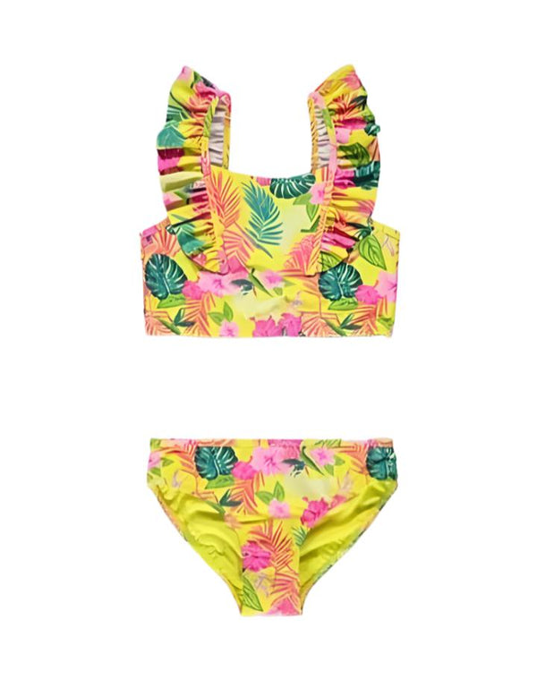 Matalan UK 2 Pieces Tropical Yellow Swimsuit 