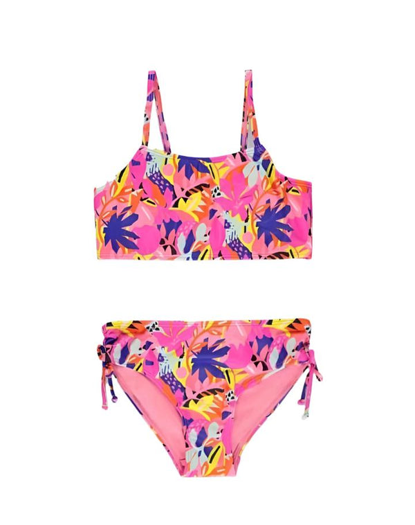 Matalan UK 2 Pieces Tropical Pink Swimsuit 