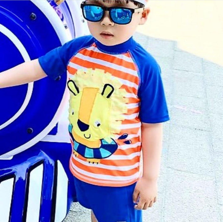 Next UK Lion Stripped 2 Pieces(3-6 months)