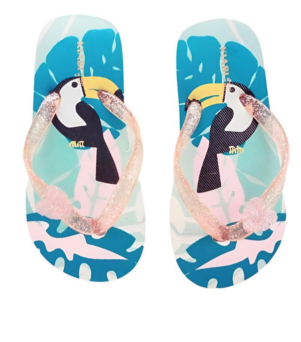 Kiabi France Tropical Girls Slipper (EUR 30-31/34-35)