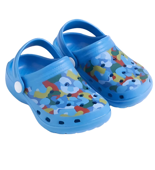 Mothercare UK Blue Colorful Boys Crocs (EUR 28/29/30)