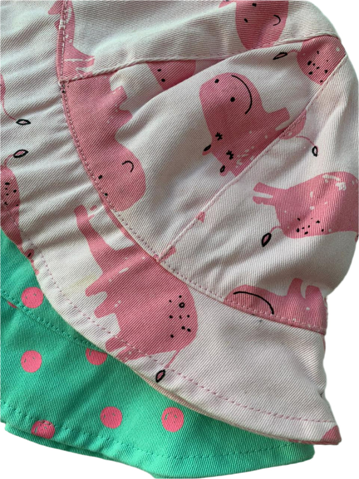 Next 2 Pack Sun safe Girl Hat (0-3/6-12 Months )