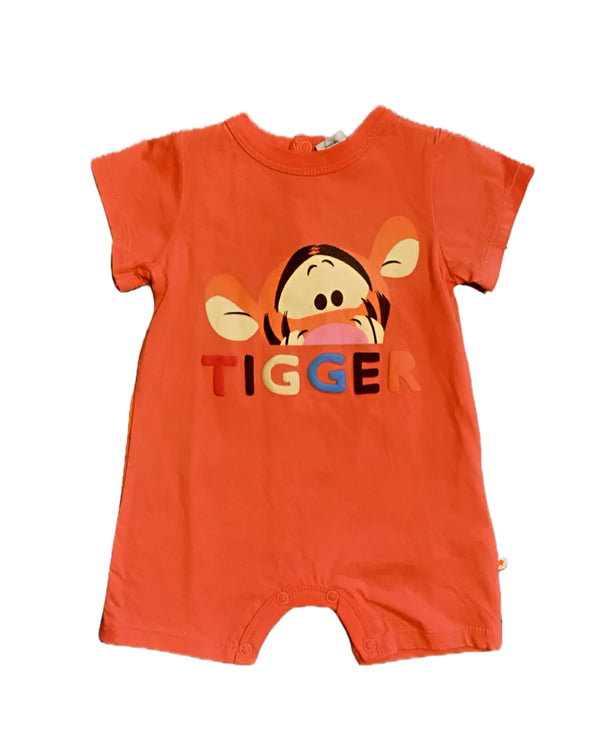 Disney Boys Cotton Romper (6 Months )
