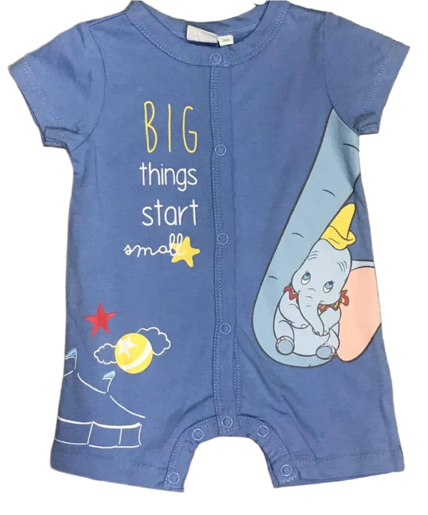 Disney Blue Boys Romper (1 Months )