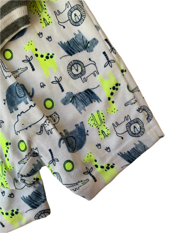 Mothercare 2 Pack Cotton Boys Romper (1-3 Months )