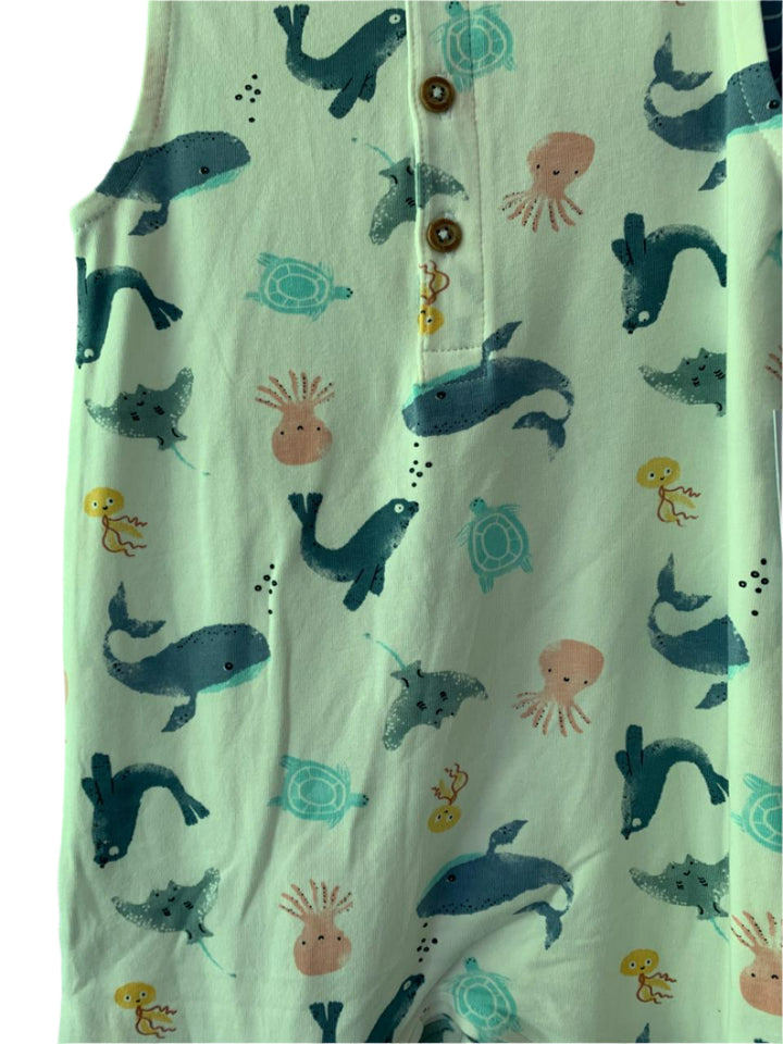 Matalan 2 Pack Sleeve Less Cotton Boys (9-12 Months )