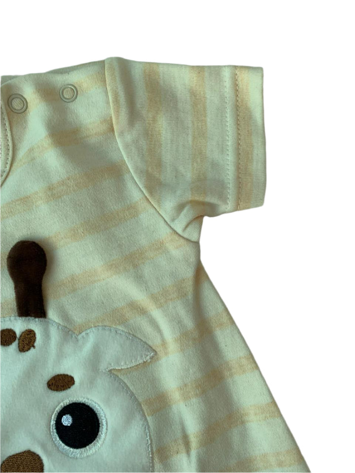 Juniors Cotton Boys Romper (0-3 Months )