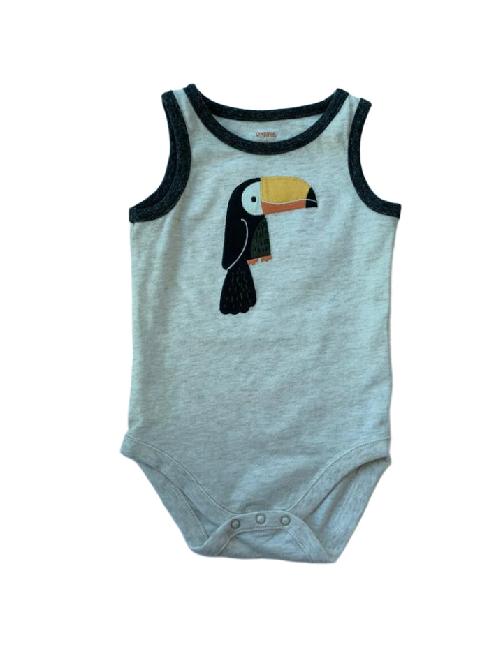 Gymboree Sleeve Less Boys Bodysuit (0-3/3-6 Months )