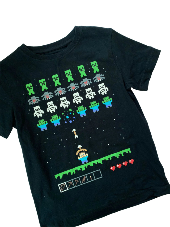 Next Short Sleeve Minecraft Boys Cotton T-Shirt (4 Years )