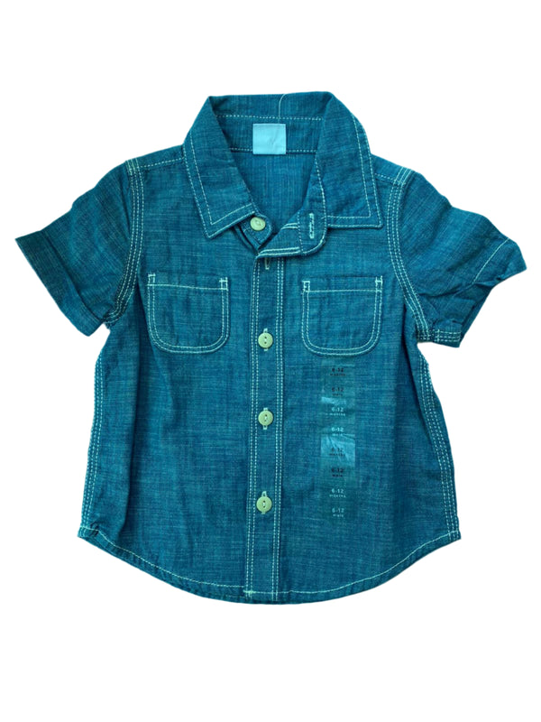 Gap Short Sleeve Cotton Boys Shirt